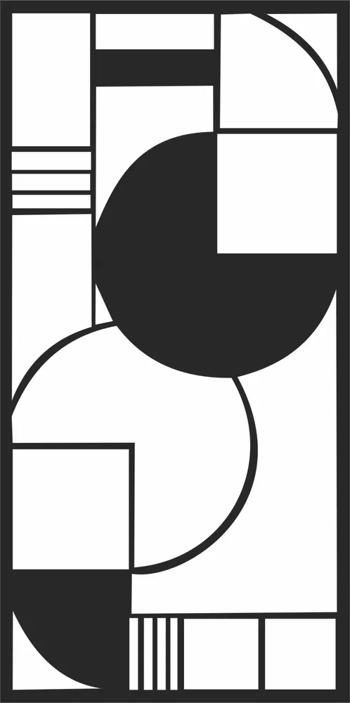 Abstract Pattern — full DXF linework preview