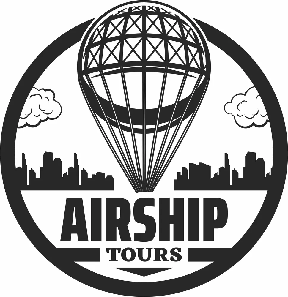 Airship Clipart — full DXF linework preview