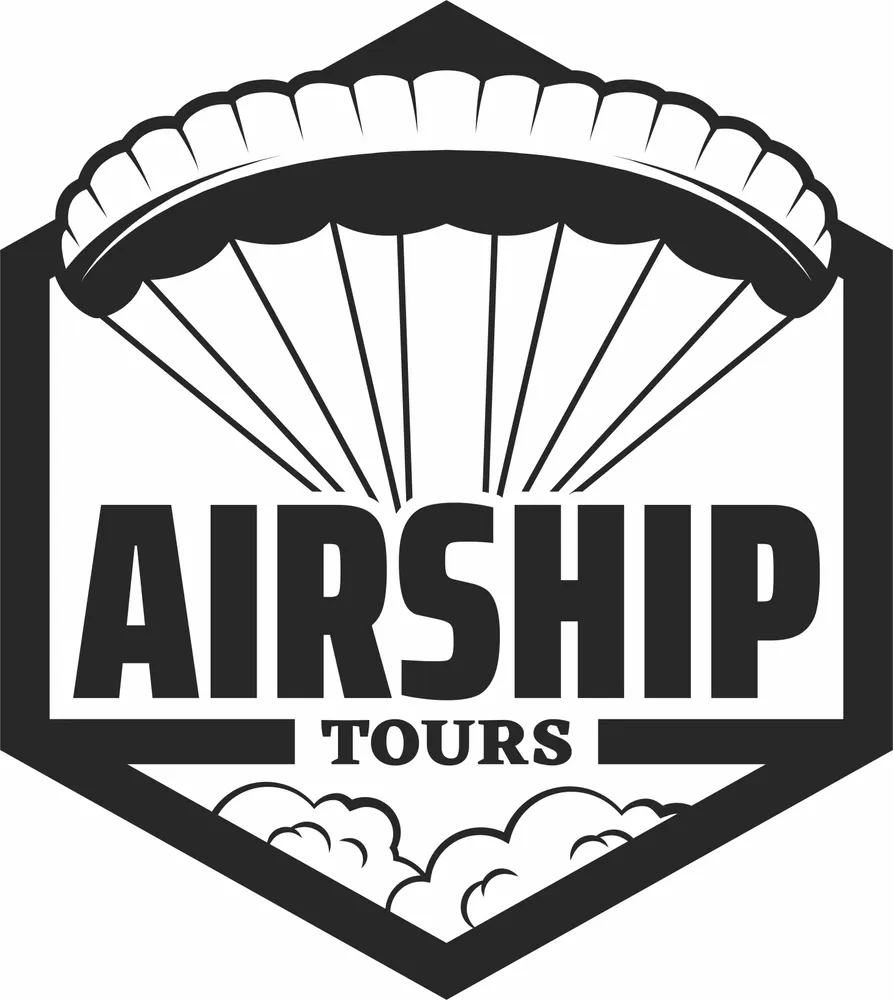 Airship Tours Clipart — full DXF linework preview