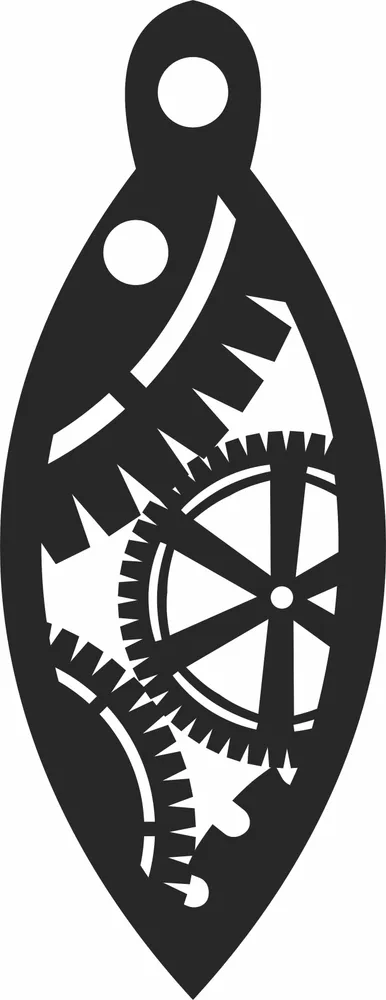 Christmas for Christmas Tree Ornament — full DXF linework preview