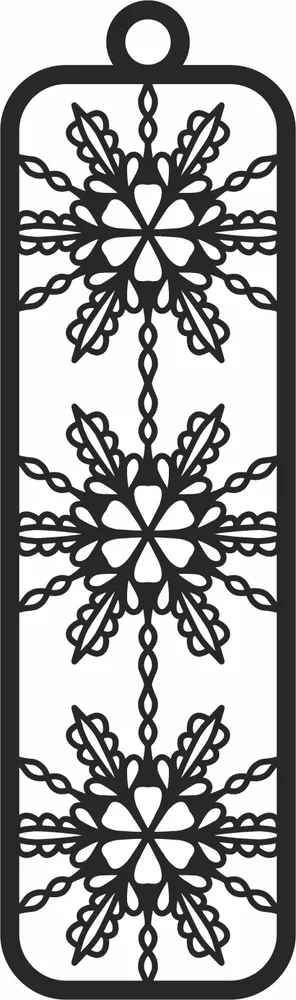 Decorative Ornament — full DXF linework preview
