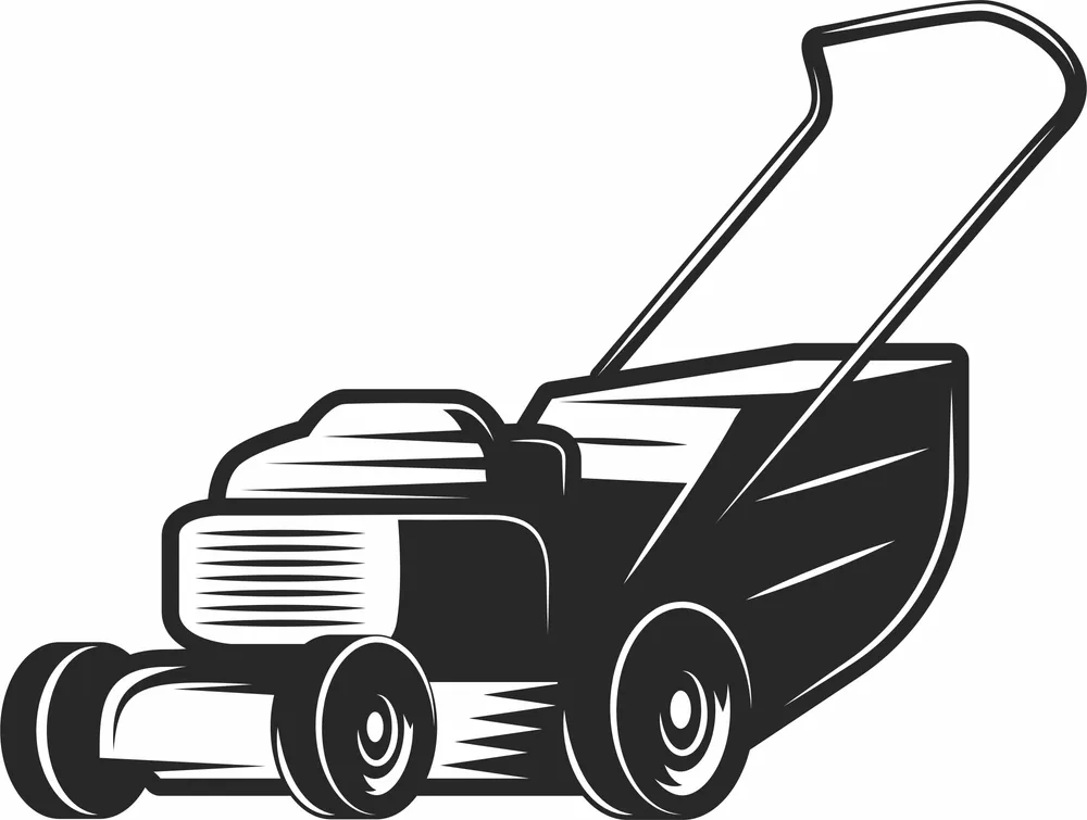 Lawn Mower Design — DXF linework preview