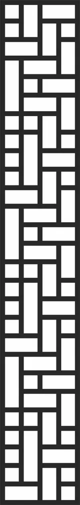 Pattern Wall Art — full DXF linework preview
