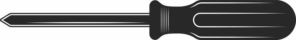 Screwdriver Tool Design — DXF linework preview