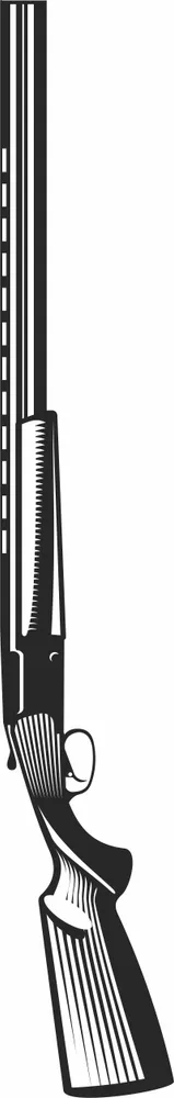 Shotgun Firearm Design — DXF linework preview